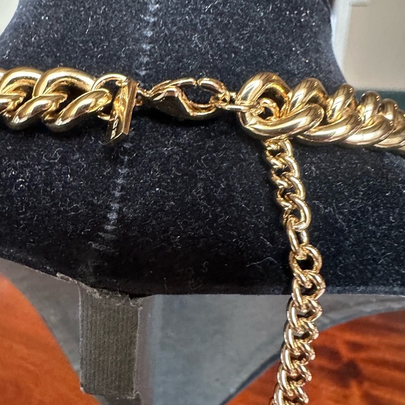 NWT Coach Signature Curb Chain Necklace - Picture 7 of 8